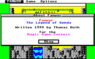 Fanwor - The Legend of Gemda atari screenshot